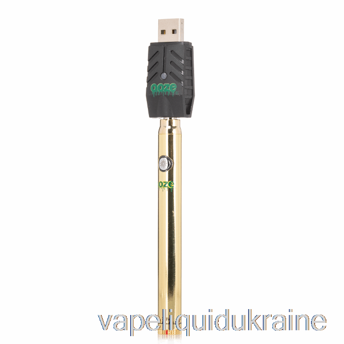 Vape Liquid Ukraine Ooze 320mAh Twist Slim Pen Battery Gold